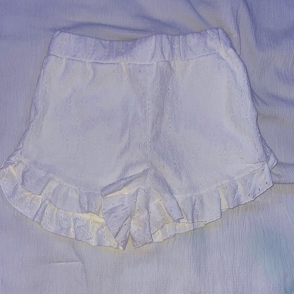 White shorts